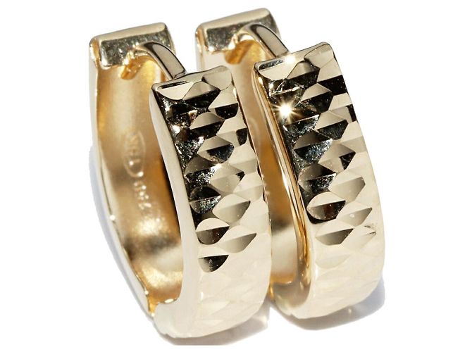 Autre Marque Orecchini Au750 D'oro