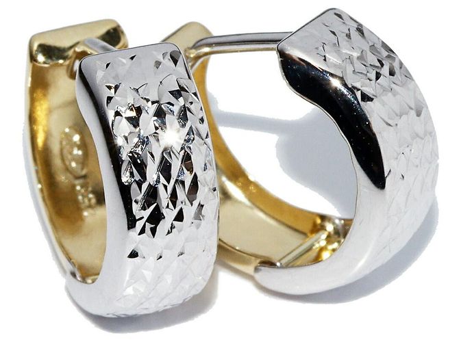 Autre Marque LuxUness Au750 Ohrringe Gold Golden