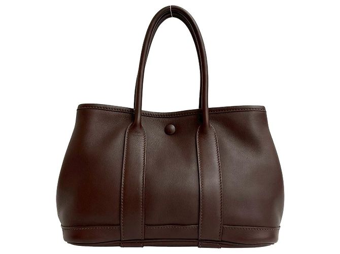 Bolsa de mão Hermès Garden Twilly TPM Swift Mini Marrom