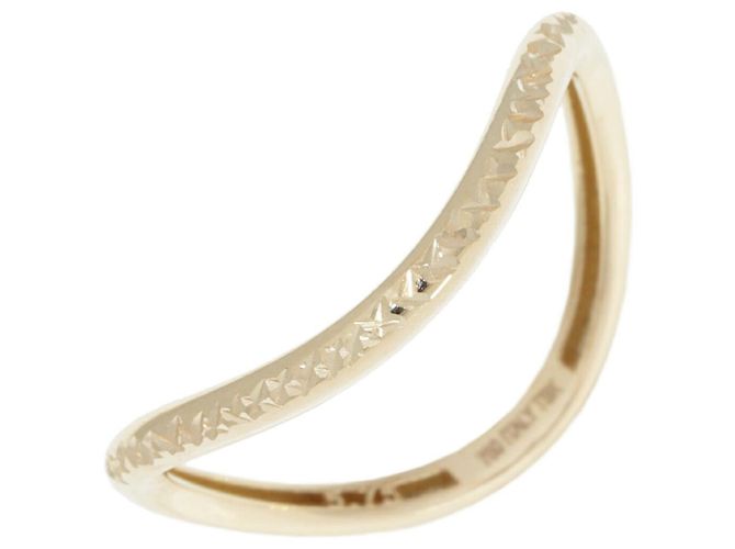 Autre Marque Anillo Au750 Dorado