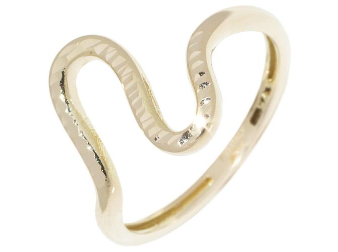 Autre Marque Anillo Au750 Dorado