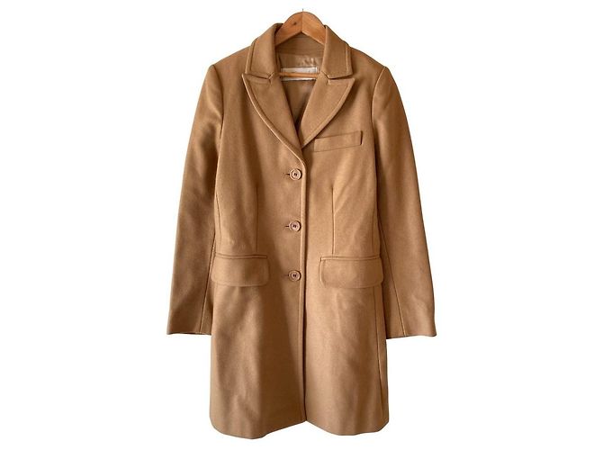 Abrigo Max Mara Melton Beige Camel Camello