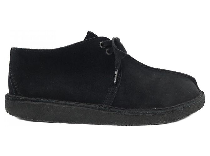 Autre Marque Clarks Lederschuhe Schwarz