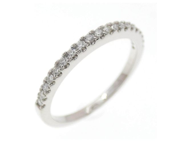 Autre Marque Anel Gstb Platinum950 Diamante Prata
