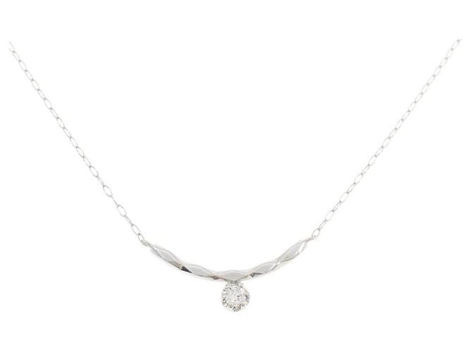 Autre Marque Collana di diamanti PT950 PT850 Argento