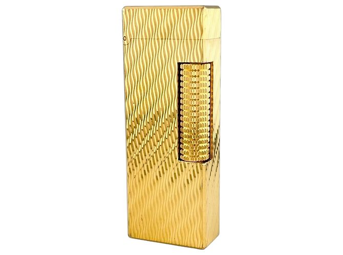 Alfred Dunhill Dunhill Lighter Smoking Device Golden