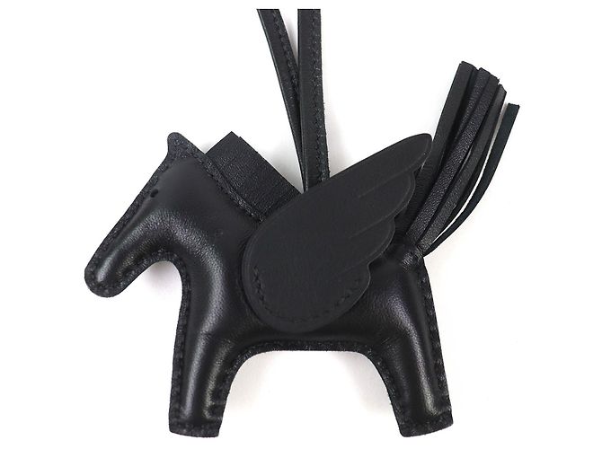 Hermès Rodeo Pegasus PM Anyo Miro Charm Black