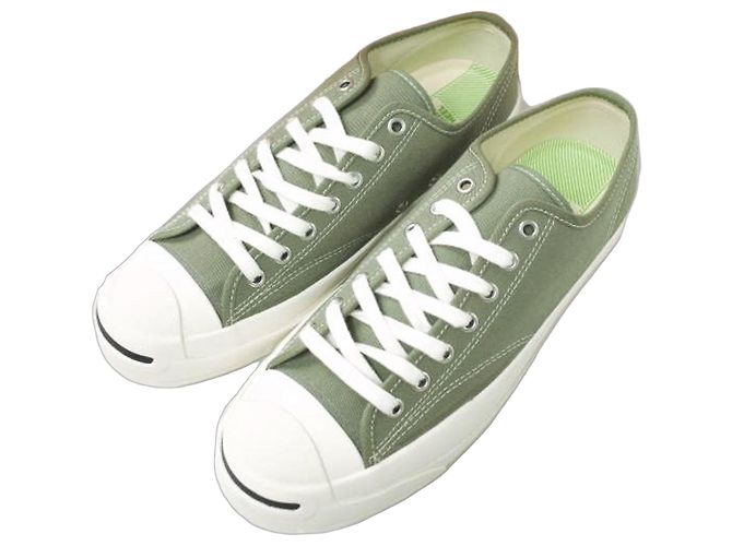 Autre Marque Baskets en toile Converse Addict JACK PURCELL CANVAS Vert Kaki