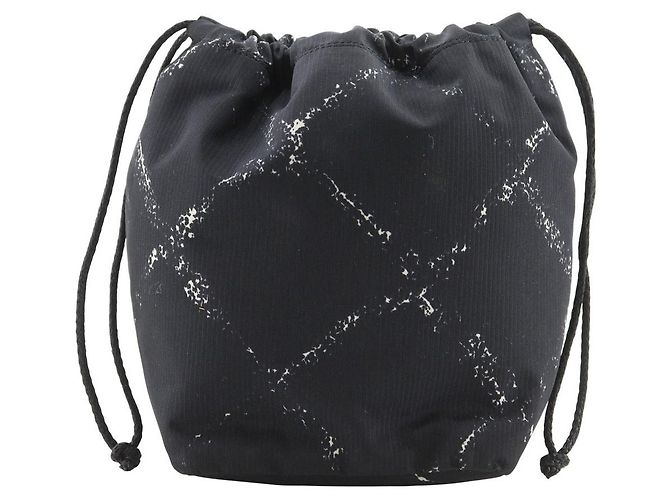 Bolsa de nylon Chanel Travel Line Preto