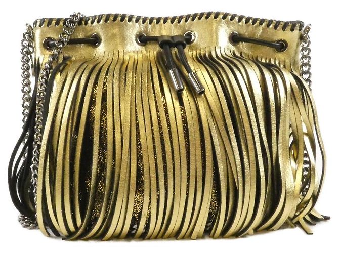 Stella Mc Cartney Borsa a tracolla Stella McCartney Falabella PET D'oro