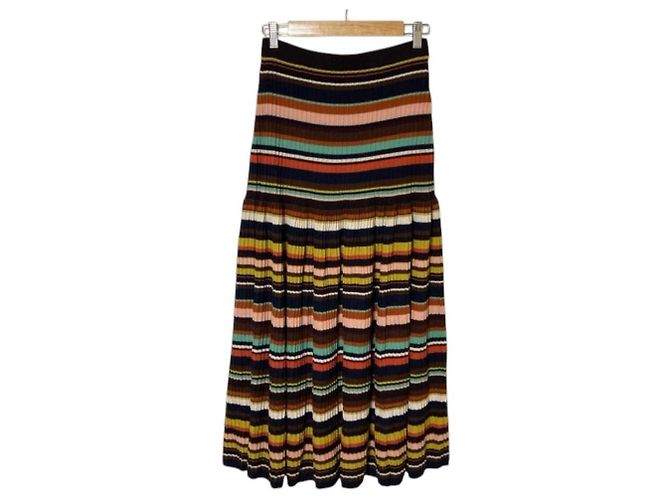 Autre Marque Falda a capas acanalada IENA Multicolor