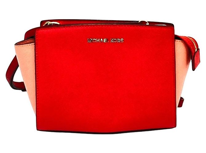 Bolso de hombro Michael Michael Kors Rosa Roja