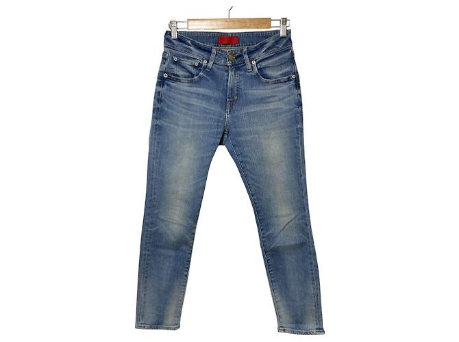 Autre Marque Pantalones de denim Red Card 30th Anniversary Azul