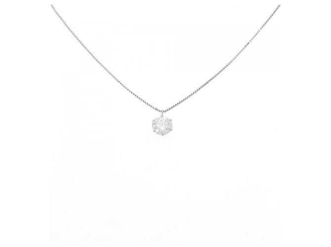 Autre Marque Collana di diamanti PT900 PT850 Argento