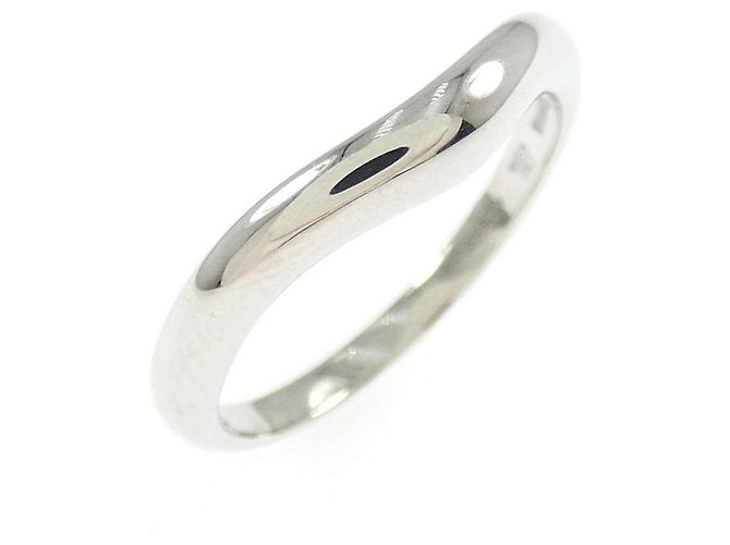 Bulgari Bvlgari Ehering Platinum950 Größe 4 Silber