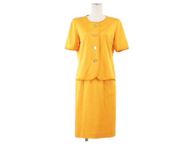Conjunto de algodón Yves Saint Laurent Amarillo