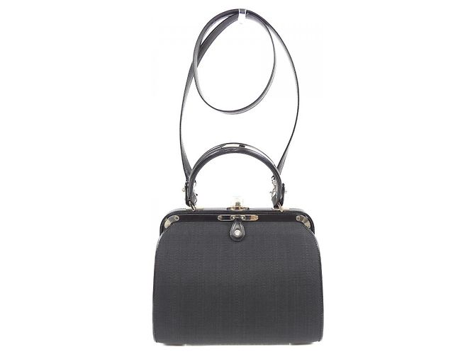 Autre Marque Bolso Comtesse Audrey de crin Negro