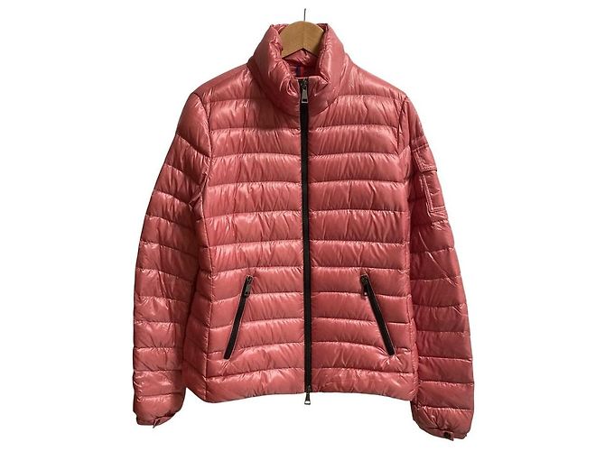 Moncler BLEU Nylon Down Jacket Pink
