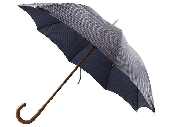 Hermès Hermes Regenschirm aus Polyester Blau
