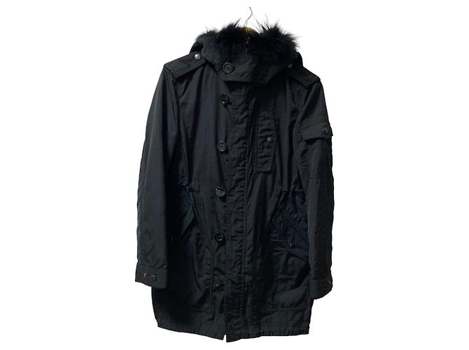 Abrigo Burberry Black Label N-3B Negro
