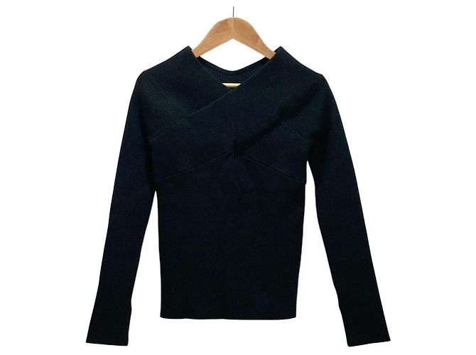 Autre Marque NATURAL BEAUTY BASIC Rib Knit Schwarz