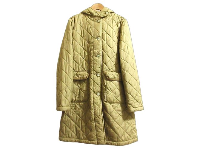 Cappotto trapuntato Mackintosh Boa Beige Cammello