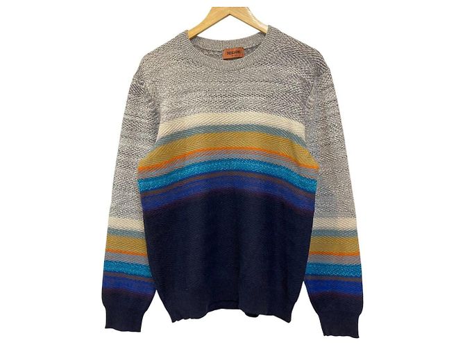 Missoni Strickpullover mehrfarbig Mehrfarben