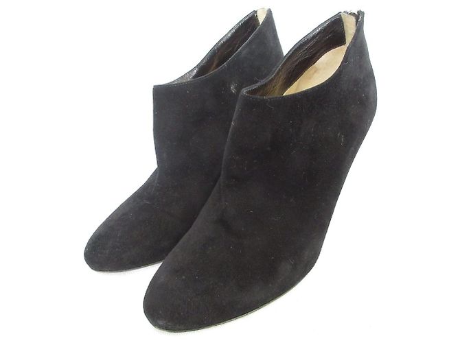 Bottines en daim MENDEZ Jimmy Choo Noir