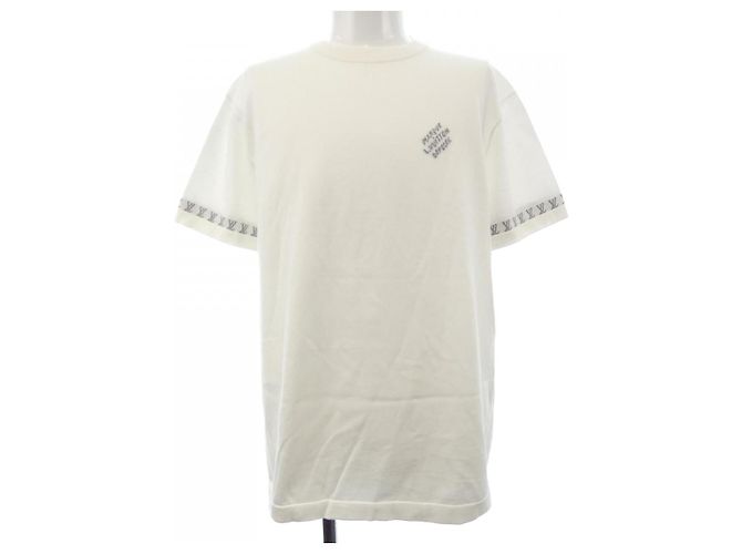 Top de malha Louis Vuitton Branco