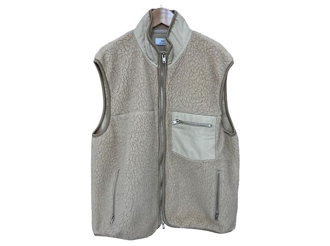 Autre Marque Chaleco de forro polar Beige