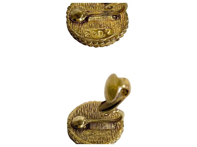 Chanel Earrings Golden