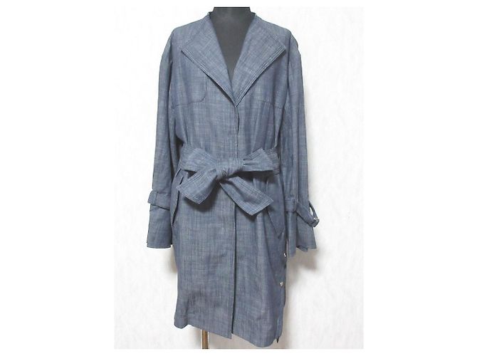 Autre Marque Abrigo de algodón Jiyuku Azul Azul marino