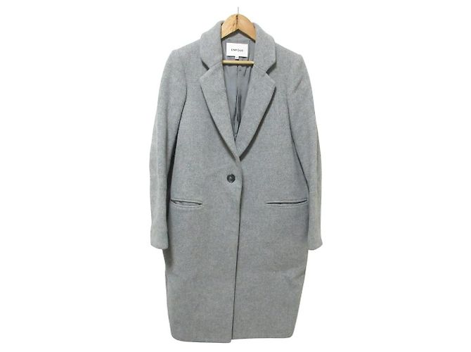 Autre Marque ENFOLD Chester Coat Wool Coat Brown