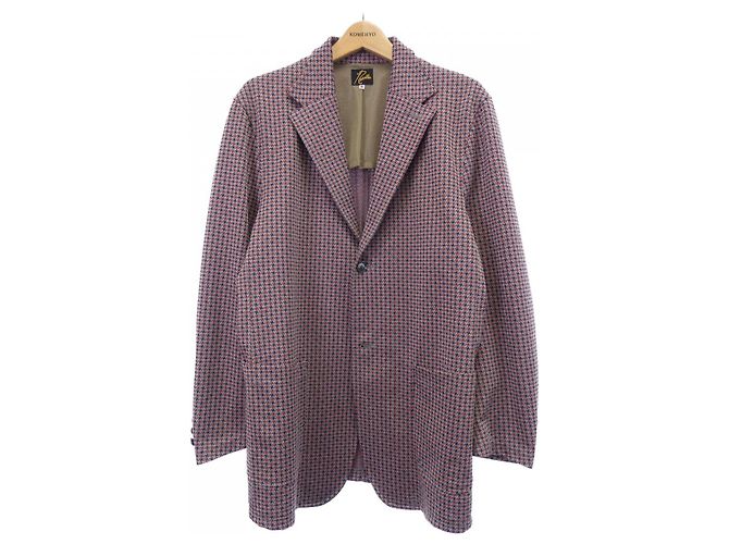 Autre Marque Chaqueta Needles Castaño Roja Azul marino