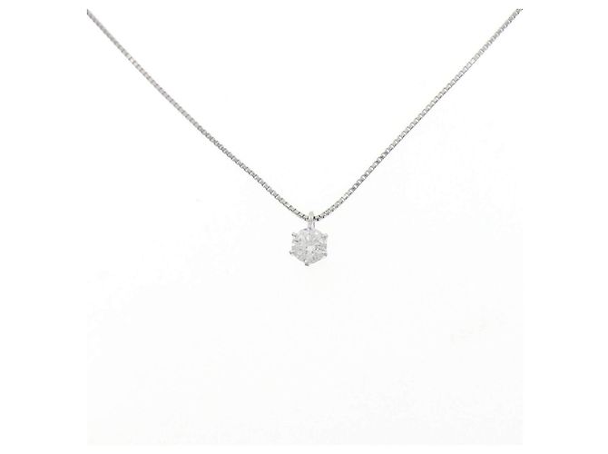 Autre Marque Collier en diamant platine PT900 PT850 Argenté