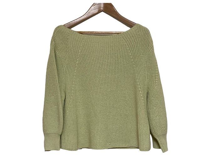 Autre Marque FOXEY Agnes Wollpullover Grün
