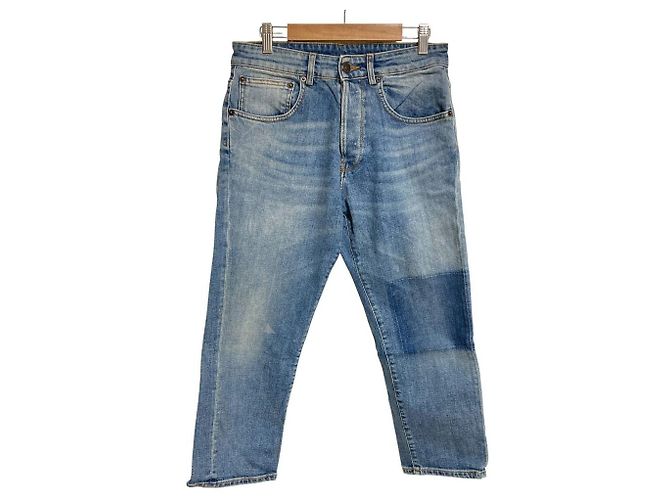 Autre Marque 6397 shorty Denim Hose Blau