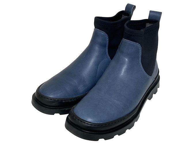 Autre Marque Bottines en cuir CAMPER BRUTUS Bleu