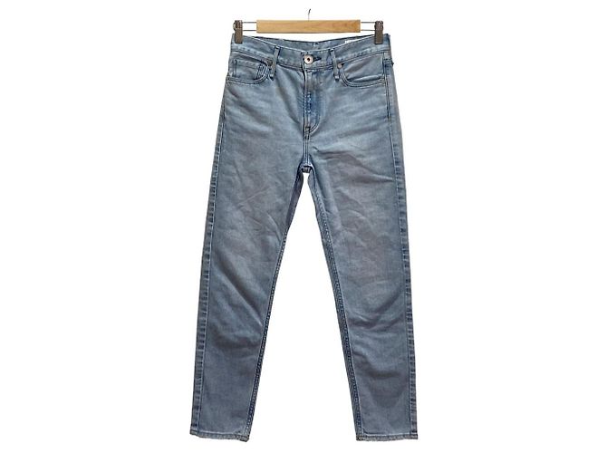 Autre Marque upper hights THE STELLA 2 Denim Pants Azul Azul claro