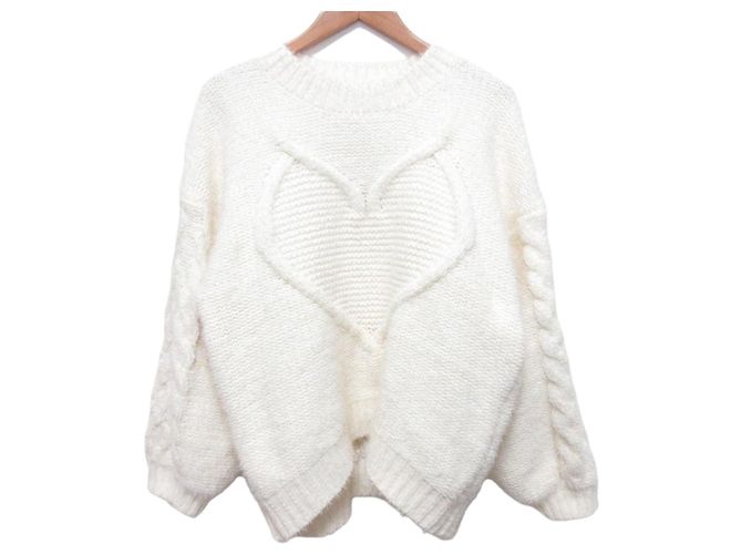 Autre Marque Snidel HOME Araki Yuko Collaboration Knit Blanco