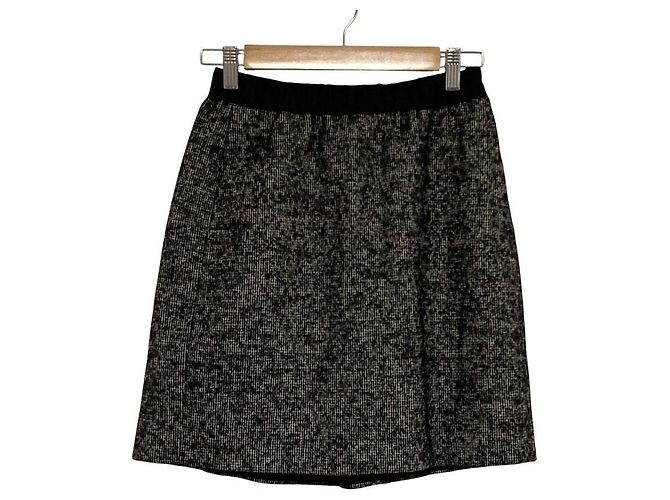 Autre Marque Drawer Tweed-Rock Schwarz