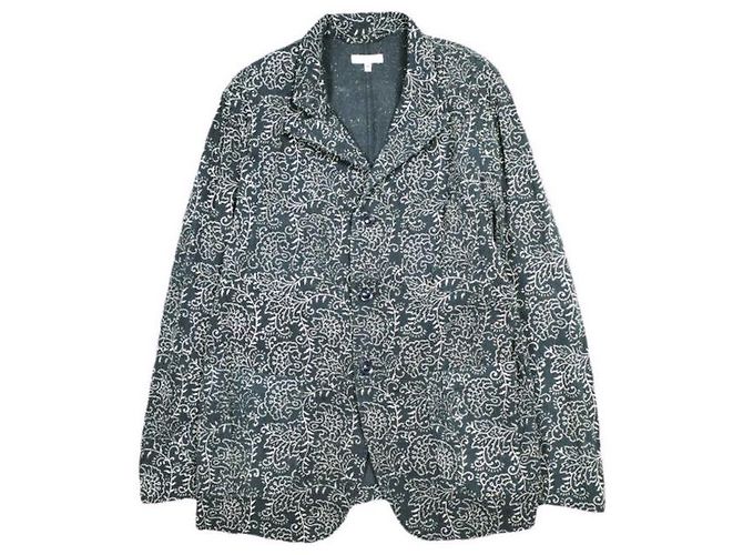 Autre Marque Engineered Garments Bedford Jacket Paisley Twill Jacket Blu Blu navy