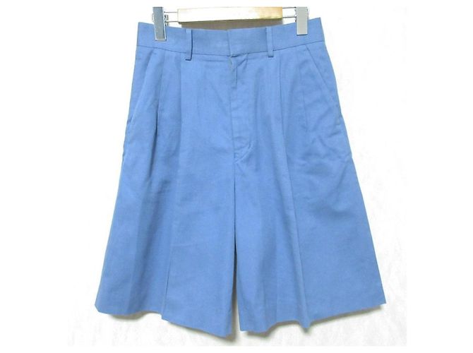 Autre Marque UNION LAUNCH Pantaloncini in misto lino Blu