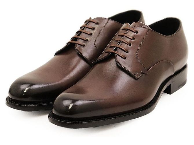 Autre Marque Chaussures Derby en cuir Dior Marron