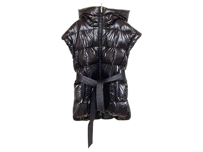 Colete de Penas Acolchoado Michael Michael Kors Preto