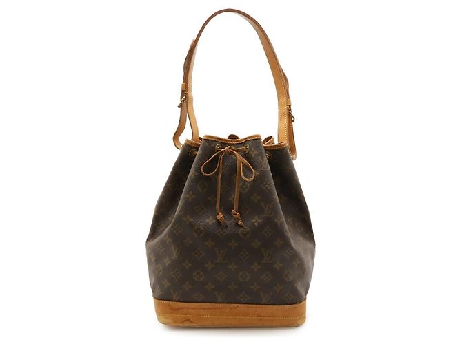 Sac à épaule Louis Vuitton Noe Monogram Marron