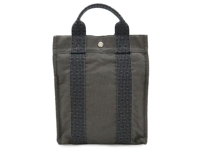 Hermès Herline PM Canvas 2way Backpack Brown