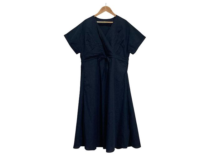Autre Marque ROSSO URBAN RESEARCH Tech Cache-Coeur Kleid Blau
