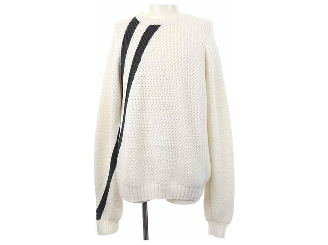 Hermès Prenda de punto en mezcla de cachemir Hermes Blanco