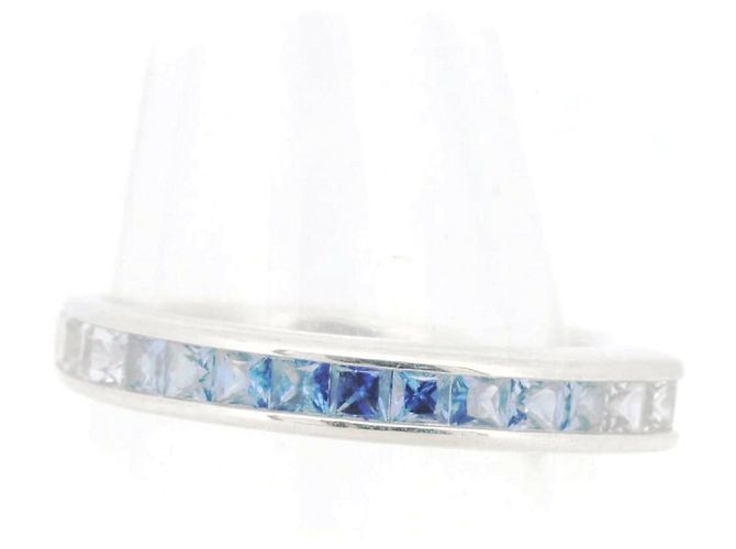 Autre Marque Joune Multi Sapphire Au750 Ring Mehrfarben